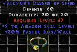 +2 Amazon Skills/30% FRW Diadem/Tiara/Circlet - West Non-Ladder