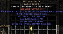 Amazon Hellfire 17-19 Resist All/17-19 Stats - West Non-Ladder