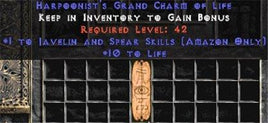 Amazon Javelin & Spear Skills w/ 10-20 Life GC - West Ladder
