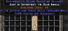 Amazon Javelin & Spear Skills w/ 12% FHR GC - West Non-Ladder